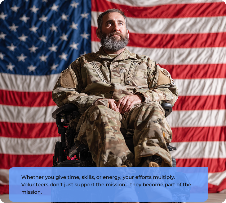 Providing Wheelchairs to Veterans