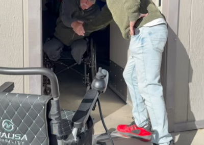 Veteran Ed gets new wheelchair